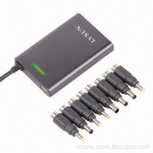 45W Slim Universal Netbook and Mini Notebook Adapter, Measuring 96 x 65 x 15mm